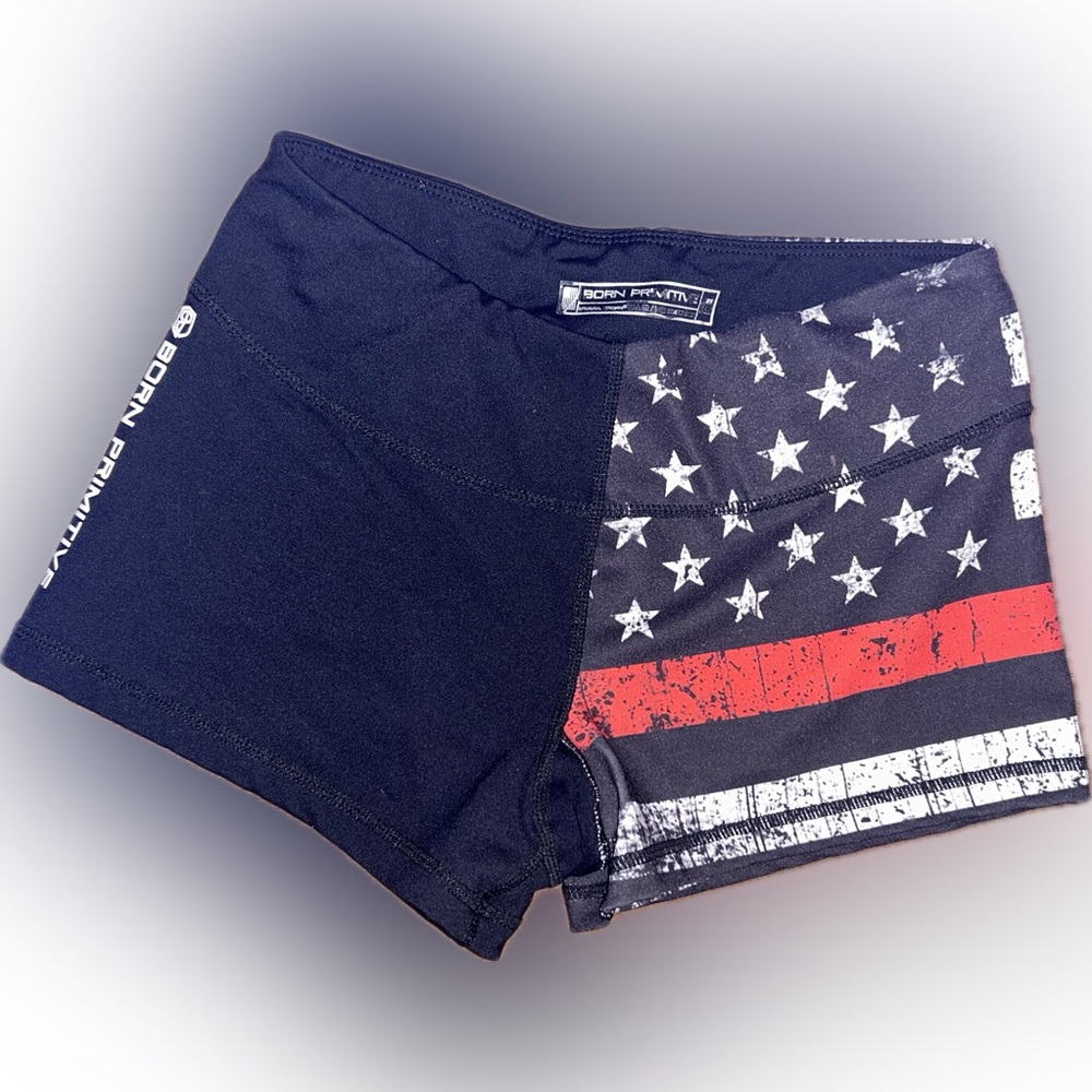 Born Primitive Thin Red Line Booty Shorts